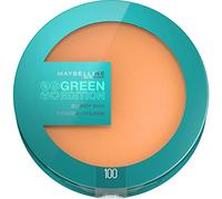 Maybelline New York - Polvere di tinte opacizzante - Arricchita con burro di mango montata - 97% di ingredienti di origine naturale - Blurry Skin Green Edition - Tonalità: 100 - Capacità: 9g
