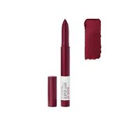 MAYBELLINE New York Rossetto Matita SuperStay Ink Crayon Colore Matte a Lunga Tenuta, 55 Make it Happen