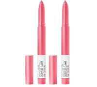 Maybelline New York Rossetto Matita SuperStay Ink Crayon, Colore Matte a Lunga Tenuta, Seek Adventures (30), (Confezione da 2)