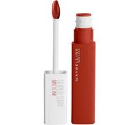 Maybelline New York Rossetto Matte SuperStay Matte Ink, Tinta Labbra a Lunga Tenuta, Colore Intenso e Vibrante, No Transfer, Ground Breaker (117), 5 ml