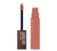 Maybelline New York Rossetto Matte SuperStay Matte Ink, Tinta Labbra a Lunga Tenuta, Colore Intenso e Vibrante, No Transfer, Coffee Edition, Hazelnut Hypnotizer (260), 5 ml