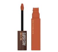 Maybelline New York Rossetto Matte SuperStay Matte Ink, Tinta Labbra a Lunga Tenuta, Colore Intenso e Vibrante, No Transfer, Coffee Edition, Caramel Collector (265), 5 ml