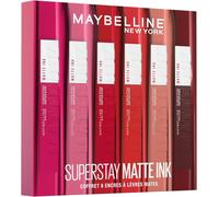 Maybelline New York Set 6 Rossetti Liquidi Lunga Tenuta Superstay