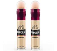 Maybelline New York - Set di 2 correttore fluido - Instant Anti-Age L'Eliminatore - Tonalità: Beige Rosato (01) - 2 x 6,8 ml