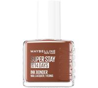 Maybelline New York - Smalto per unghie colorato a lunga tenuta - Colori intensi e pigmentati - Rafforza le unghie danneggiate - Superstay Ink Bonder - Tonalità: Choco-Latte 952-12 ml