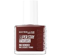 Maybelline New York - Smalto per unghie colorato a lunga tenuta - Colori intensi e pigmentati - Rafforza le unghie danneggiate - Superstay Ink Bonder - Tonalità: rosso profondo 6-12 ml