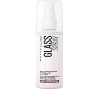 Maybelline New York Spray di fissaggio per make up, vetro setting spray effetto bagliore, luccicante e duraturo, trasparente, 100 ml