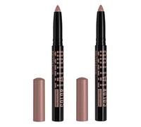 Maybelline New York Stick Multiuso Color Tattoo Eye Stix Tonalità I am Cheeky 3in1 Ombretto Matita Primer Lunga Tenuta 24h Texture Cremosa Facilmente Sfumabile per Sguardo Intenso - 2 Stick