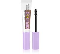 Maybelline New York Gel per sopracciglia definite, presa forte senza staccarsi o incollare, spazzola per lo styling integrata, Super Lock Brow Glue, Medium Brown, 8 g