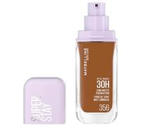 Maybelline New York Super Stay Up To 30H Lumi-Matte Foundation, Medium-Full Coverage, Vegan Formula*, Amino Acids, Niacinamide, Vitamin E - Shade 356