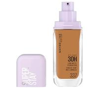 Maybelline New York Super Stay Up To 30H Lumi-Matte Foundation, Medium-Full Coverage, Vegan Formula*, Amino Acids, Niacinamide, Vitamin E - Shade 337