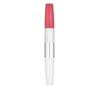 Maybelline New York Superstay 24Color Rossetto a Lunga Durata Doppio Gesto, Liquido Intenso e Balsamo per Fissare il Colore, 185 Rose Dust