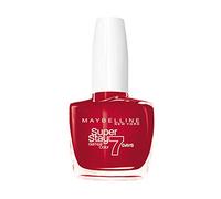 Maybelline New York Superstay 7 Days Smalto Effetto Gel, 08 Passionate Red