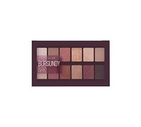 Maybelline New York The Burgundy Bar Palette Ombretti, 12 Colori con Toni dal Nude al Burgundy, Finish Mat