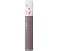 Maybelline New York Tinta Labbra SuperStay Matte Ink, Rossetto Matte Liquido a Lunga Tenuta, Huntress (90), 5 ml