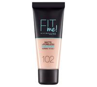 Maybelline New York - Viso Fondotinta Opacizzante Fit Me! Matte&Poreless Fair Ivory (102) - Fondotinta