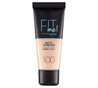 Maybelline New York - Viso Fondotinta Opacizzante Fit Me! Matte&Poreless Warm Ivory (100) - Fondotinta