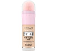 Maybelline Instant Anti-Age Perfector 4-In-1 Glow fondotinta liquido illuminante con spugna 20 ml Tonalità 0.5 fair light cool