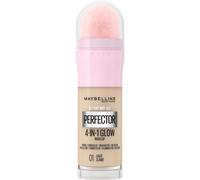 Maybelline Instant Anti-Age Perfector 4-In-1 Glow fondotinta liquido schiarente con una spugna 20 ml tonalità 01 Light