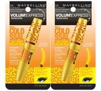 Maybelline New York Volum Express The Colossal Cat Eyes, abwaschbare Wimperntusche, Makeup Glam Black, 2 St ck, abwaschbares Glam Black