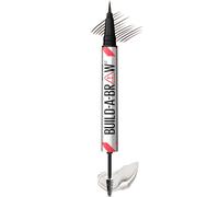 Maybelline Piumino e gel sigillante per sopracciglia Build A Brow, Deep Brown 260