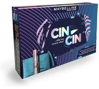 Maybelline Cin Cin Coffret Mascara Sky High+matita Occhi Nera+pochette