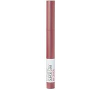 Maybelline Rossetto Matita SuperStay Ink Crayon, Colore Matte a Lunga Tenuta, Lead the Way (15),
