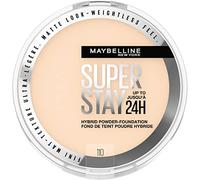 Maybelline Super Stay Up to 24HR Hybrid Powder-Foundation, Medium-to-Full Coverage Makeup, Matte Finish, 110, 1 Count