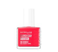 Maybelline New York - Smalto per unghie colorato a lunga tenuta, colori intensi e pigmentati, rafforza le unghie danneggiate, Superstay Ink Bonder, colore: rosa salsa 490-12 ml
