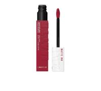 Maybelline New York Rossetto Matte SuperStay Matte Ink, Tinta Labbra a Lunga Tenuta, Colore Intenso e Vibrante, No Transfer, Ruler (80), 5 ml