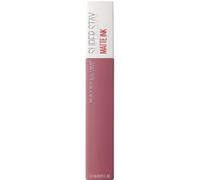 Maybelline New York Rossetto Matte SuperStay Matte Ink, Tinta Labbra a Lunga Tenuta, Colore Intenso e Vibrante, No Transfer, Lover (15), 5 ml