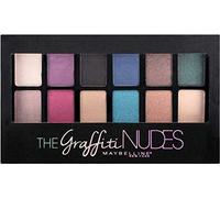 Maybelline Tavolozza, The Graffiti Nudes, 1 pezzo (confezione da 1), ombretto, copertura completa, finitura metallica, colori assortiti, naturale, unisex, scatola