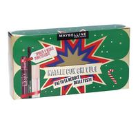 Maybelline - COFANETTO REGALO CON MASCARA SKY HIGH BURGUNDY, LUCIDALABBRA LIFTER GLOSS ICE (002) E MATITA OCCHI LASTING DRAMA BROWN Cofanetti per lei 1 pieces unisex