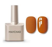 MAYCHAO - Smalto per unghie in gel da 15 ml, 1 pezzo, smalto per unghie in gel con motivo zucca autunnale, smalto per unghie con protezione UV LED, manicure per la decorazione delle unghie