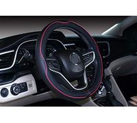 Mayco Bell Coprivolante per auto per uomini e donne antiscivolo, di sicurezza, morbido, traspirante (nero rosso, 37-38cm)