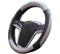 Mayco Bell Coprivolanti 38 Centimetri Comfort Durability Sicurezza Copertura del Volante dell Automobile (Nero Grigio)