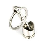 Maycom Simpatico portachiavi in argento lucidato con ciondolo a forma di pistone 86076