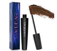 Maydear Mascara waterproof, resistente, a prova di sbavature, voluminoso e affascinante, più colori disponibili, marrone