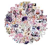 MayDee 50 Puella Magi Madoka Magica Chibi Figure PVC Adesivi Impermeabili, Computer, Computer Portatile, Zaino, Bottiglia d'Acqua, Bagagli E Altri Adesivi Anime Creativi