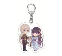 MayDee Portachiavi Il Mio Matrimonio Felice Anime Kamisama Kiss Acrilico Portachiavi Libro Borsa Auto Ciondolo Chiave Regalo per I Fan, Anime Figure Accessori (A)