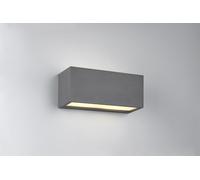 MAYENNE APPLIQUE DA ESTERNO LED BI-EMISSIONE FUSIONE DI ALLUMINIO ANTRACITE IP44 L.25CM 2 LUCI ATTACCO E14