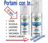 Mayer Disinfetta Spray → 100 ml Igienizzante Disinfettante Virucida Battericida