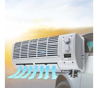 MAYFABD Climatizzatore da Parete per Auto Condizionata per Auto 200 W 12 V Aria Condizionata Universale Condizionatore da Parete 3 velocità per Camper Caravan Camper,12v
