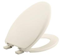 Mayfair 187SLOW 346 Affinity - Sedile WC rimovibile a chiusura lenta che non si allenterà mai, fornendo la perfetta vestibilità in plastica solida di lunga durata, biscotto/lino, 1 confezione - ELONGATA