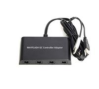 Mayflash 4 porte GC Controller Adapter per Wii U PC USB e switch