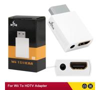 Mayflash Per Wii a HDMI Convertitore TV compatibile Supporto 720P/1080P Adattatore Convertitore Audio da 3,5 mm per TV Monitor Proiettore PC