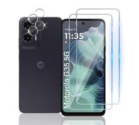 Mayfun Pellicola Compatibile con Motorola Moto G35 5G Vetro Temperato, [2+2 Pezzi] Pellicola Protettiva e Fotocamera Pellicola, 9H Durezza, Bubble-Free, Anti Graffio HD Camera Protezione