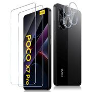 Mayfun Pellicola Compatibile con Xiaomi POCO X7 Pro 5G Vetro Temperato, [2+2 Pezzi] Pellicola Protettiva e Fotocamera Pellicola, 9H Durezza, Bubble-Free, Anti Graffio HD Camera Protezione