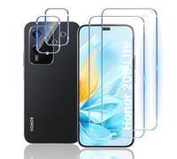 Mayfun Pellicola Vetro Temperato Compatibile con HONOR 200 Lite 5G, 2 Pezzi Pellicola Protettiva + 2 Pezzi Fotocamera Pellicola, 9H Durezza, Anti Graffio, Bubble-Free HD Camera Protezione