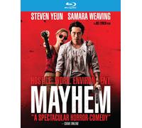 Mayhem (Blu-ray) Steven Yeun Samara Weaving Dallas Roberts Caroline Chikezie